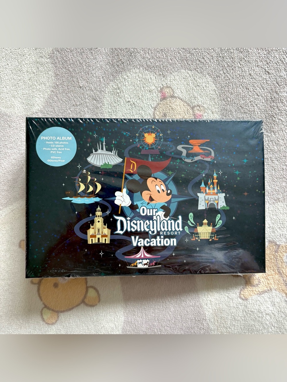 NEW Disney Resort Vacation Photo Album Holds 100 Photos Travel Family Disneyland